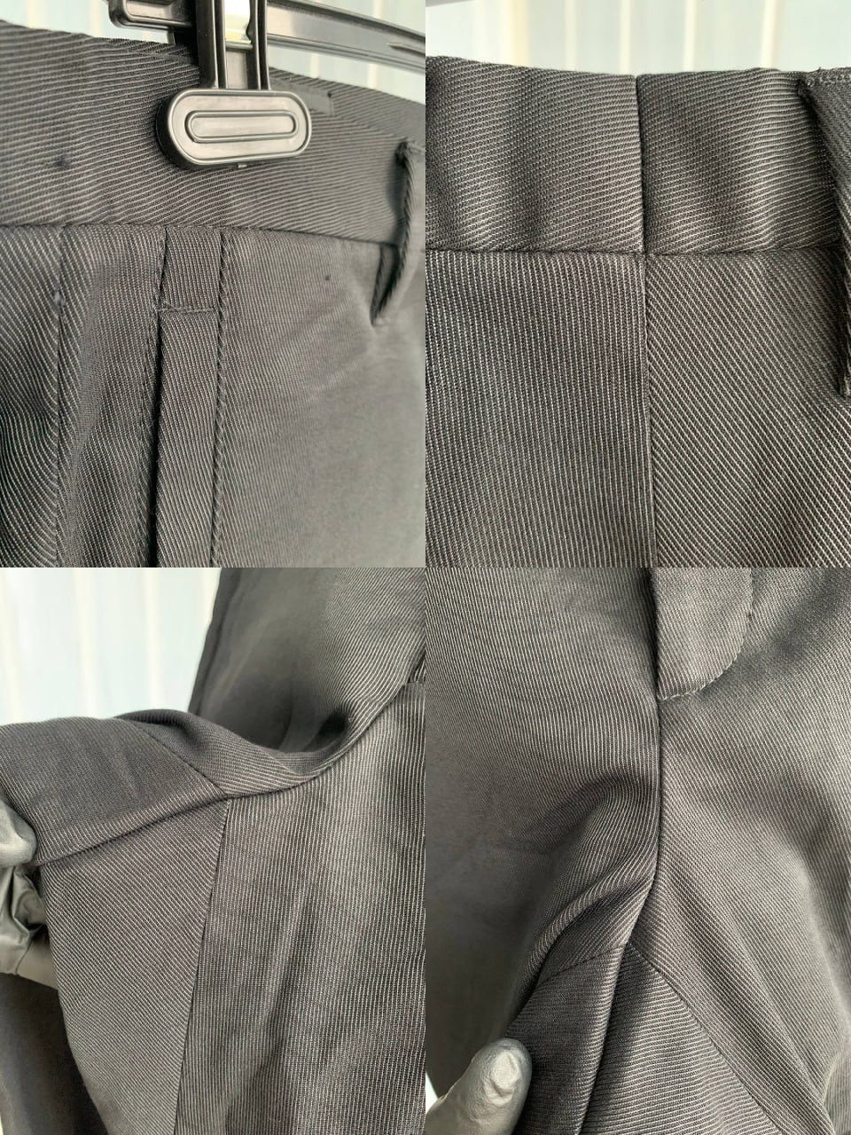Gucci Vintage Gucci Black Wool Polyamide Knit Men Skinny Trousers Size US 36 / EU 52 - 21 Thumbnail