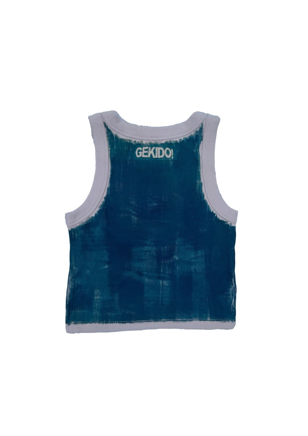 Designer GEKIDO.WORLD CYANOTYPE MONKE VEST Size S / US 4 / IT 40 - 2 Thumbnail