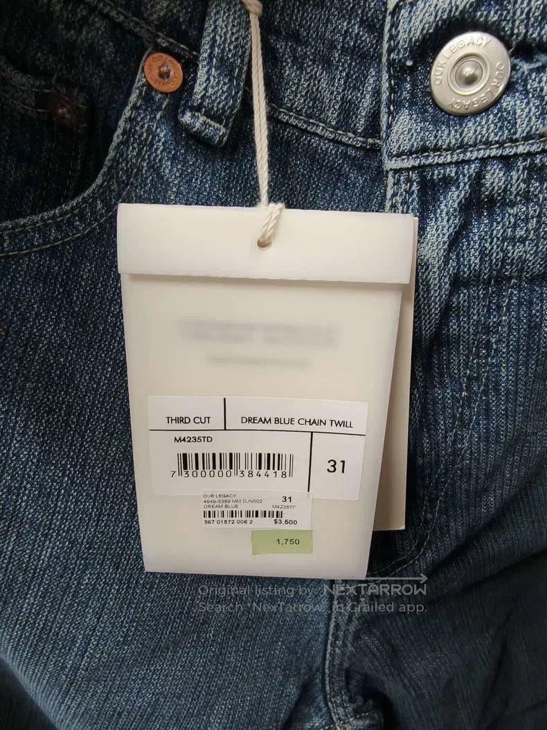 Our Legacy Our Legacy Sticker Leggings Size US 31 - 8 Thumbnail
