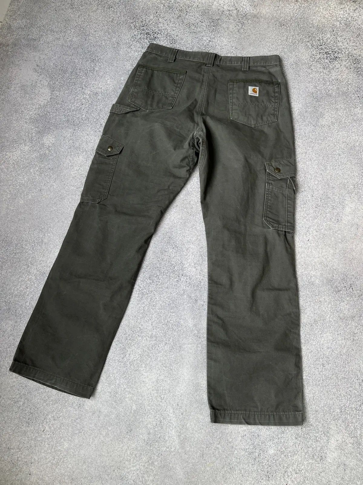 Carhartt × Vintage Vintage CARHARTT RELAXED RIPSTOP CARGO DOUBLE KNEE PANTS Size US 34 / EU 50 - 10 Thumbnail