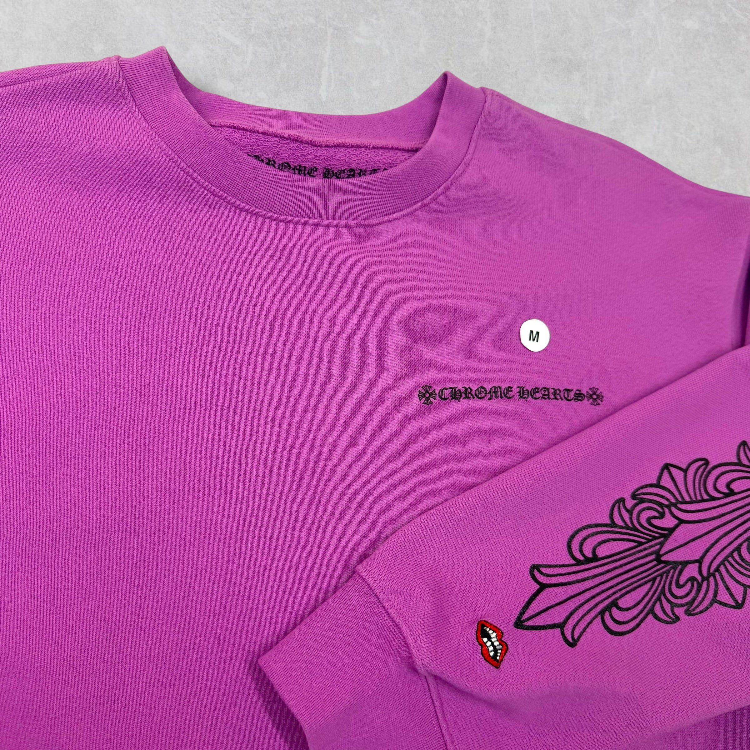 Chrome Hearts Chrome Hearts Matty Boy Web Crewneck M Size US M / EU 48-50 / 2 - 5 Thumbnail