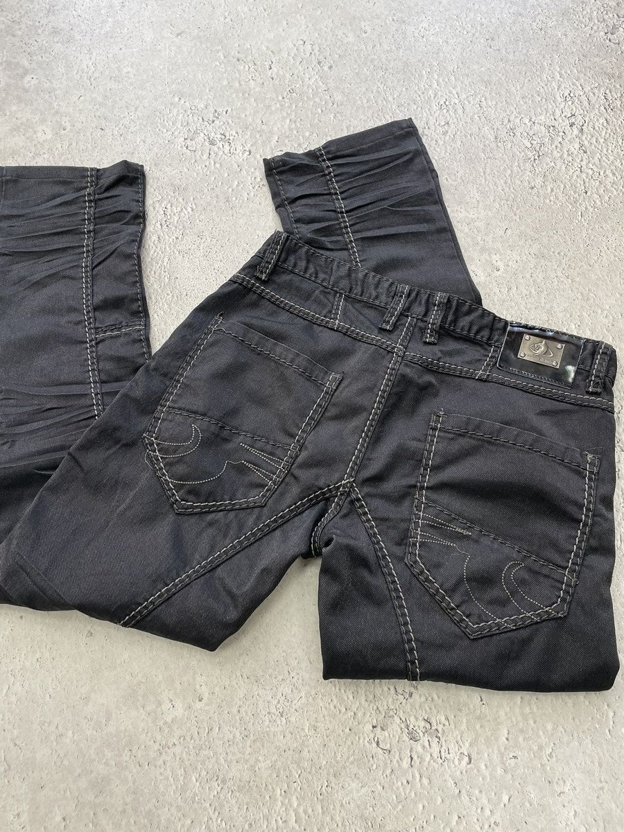 Junya Watanabe Rare slim junya watanabe style denim jeans pants stitching Size US 34 / EU 50 - 12 Thumbnail