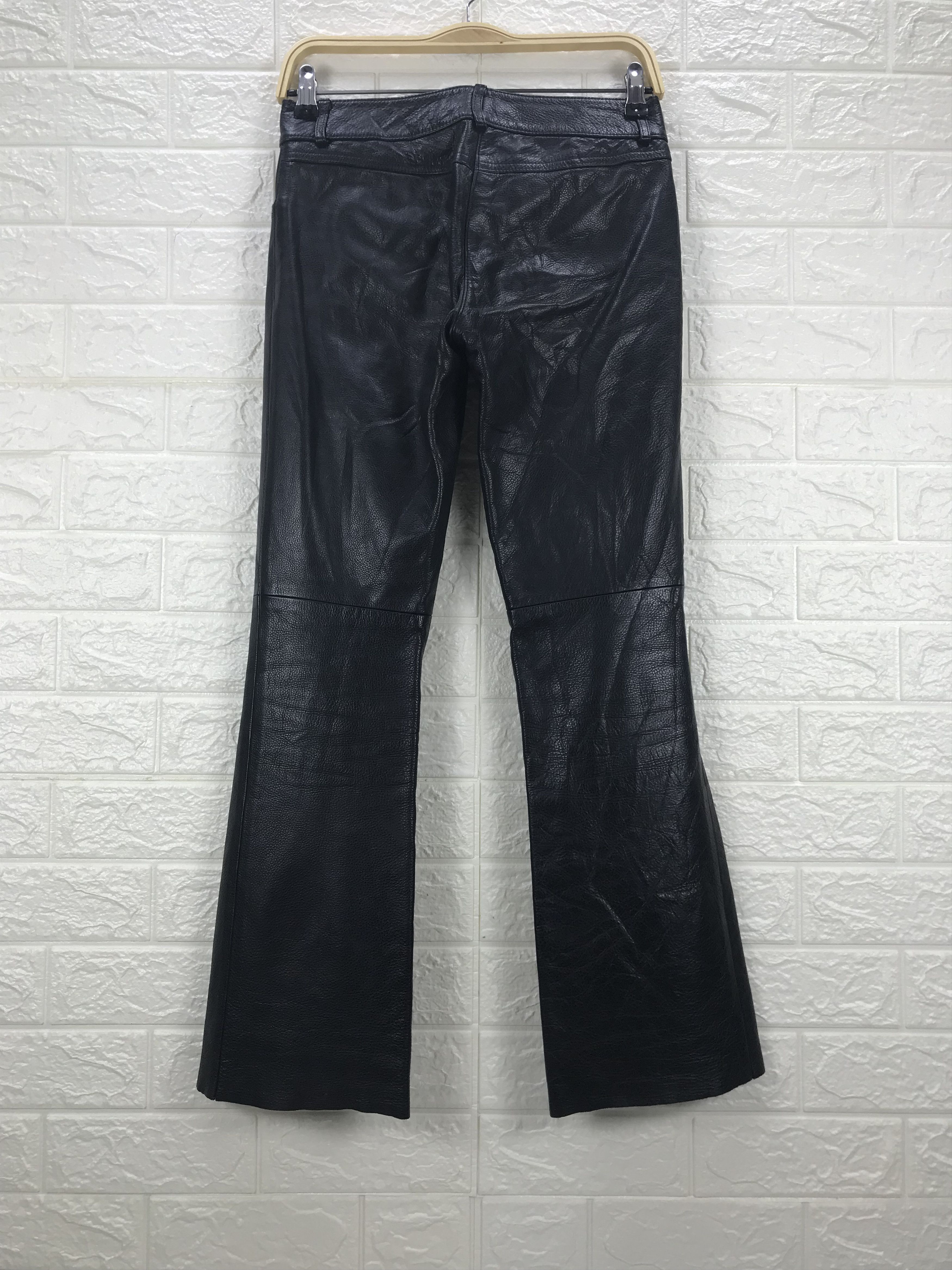 Theory Vintage Theory Black Leather Pants Size 26" / US 2 / IT 38 - 5 Thumbnail