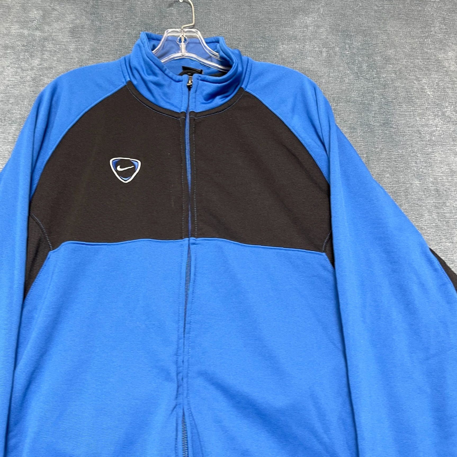 Nike ACG VINTAGE Nike ACG Soccer Track Jacket Men L Blue Black Full Zip Size US L / EU 52-54 / 3 - 5 Thumbnail