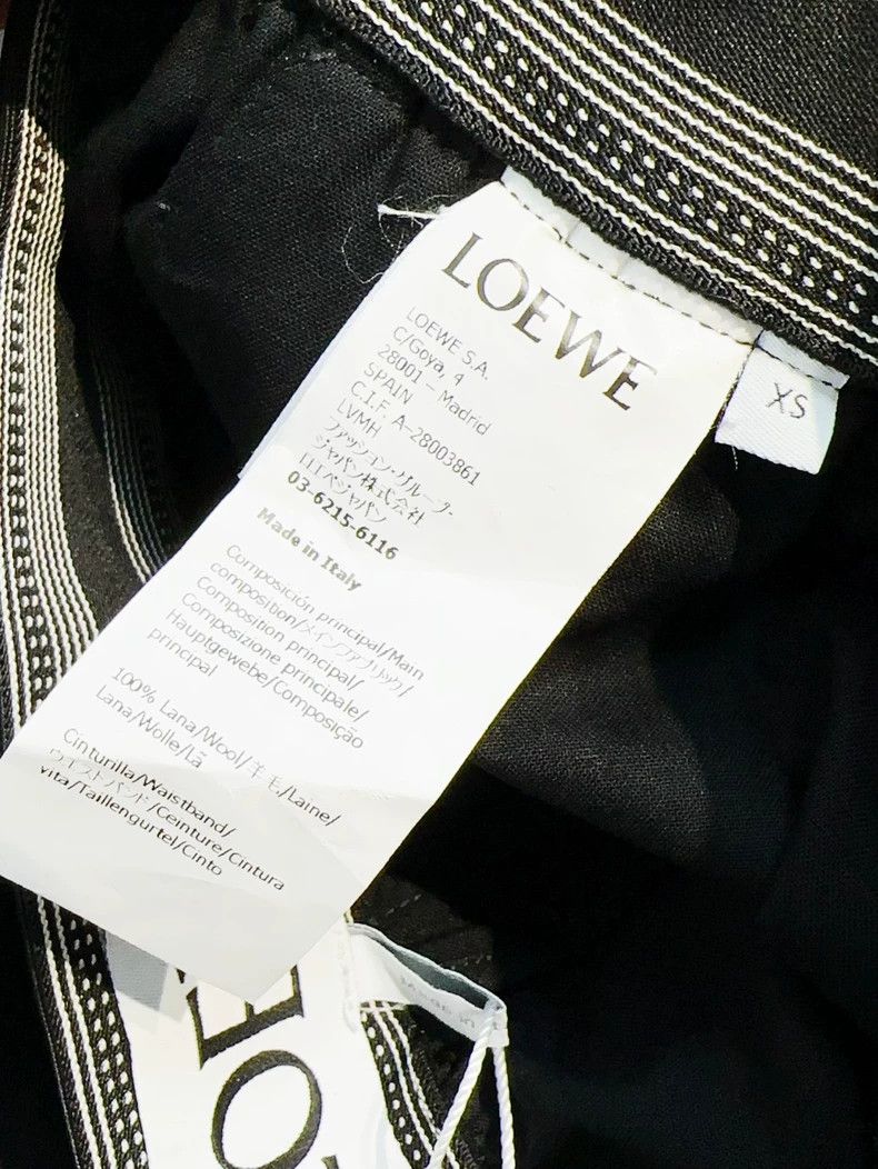 Loewe LOEWE sizeXS Wool leisure trousers Size 25" / US 0 / IT 36 - 6 Thumbnail