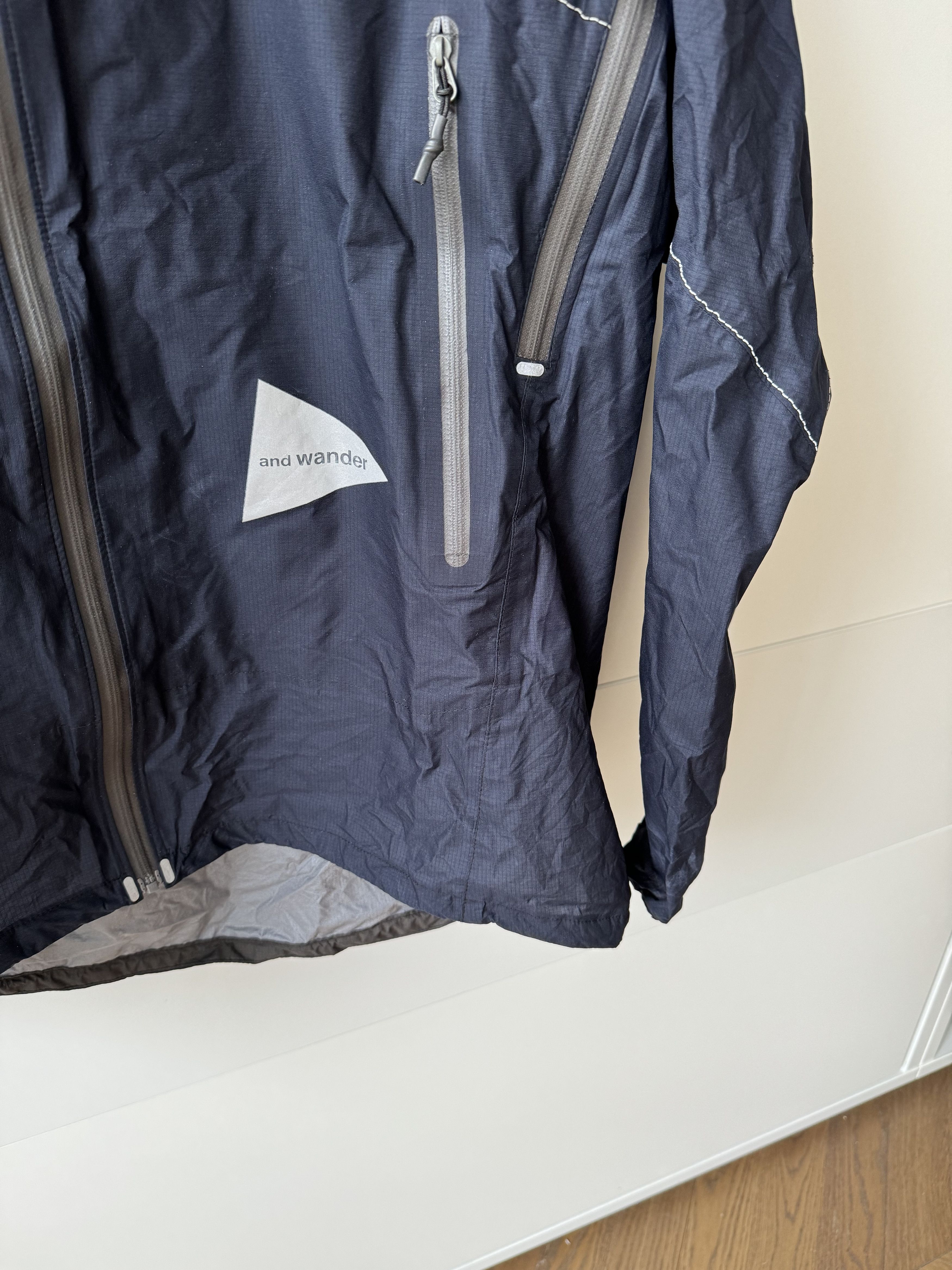 And Wander [3] Pertex Shield Nylon-Ripstop Hooded Jacket (SS22) Size US L / EU 52-54 / 3 - 5 Thumbnail