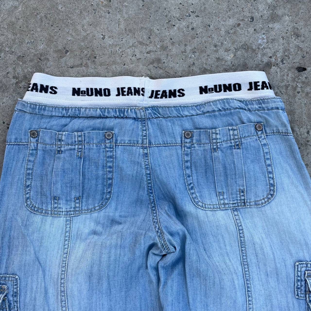Le Grande Bleu (L.G.B.) VTG Women’s With a Low Seat Jeans Multi-pocket Y2K Grunge Size 28" / US 6 / IT 42 - 11 Thumbnail