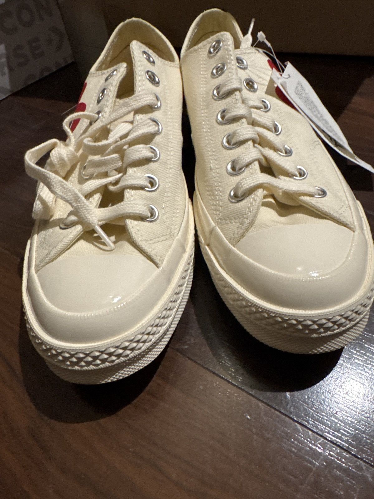 Comme des Garcons PLAY × Converse Converse x Comme des Garcons Chuck Taylor Ox Size US 8.5 / EU 41-42 - 2 Thumbnail