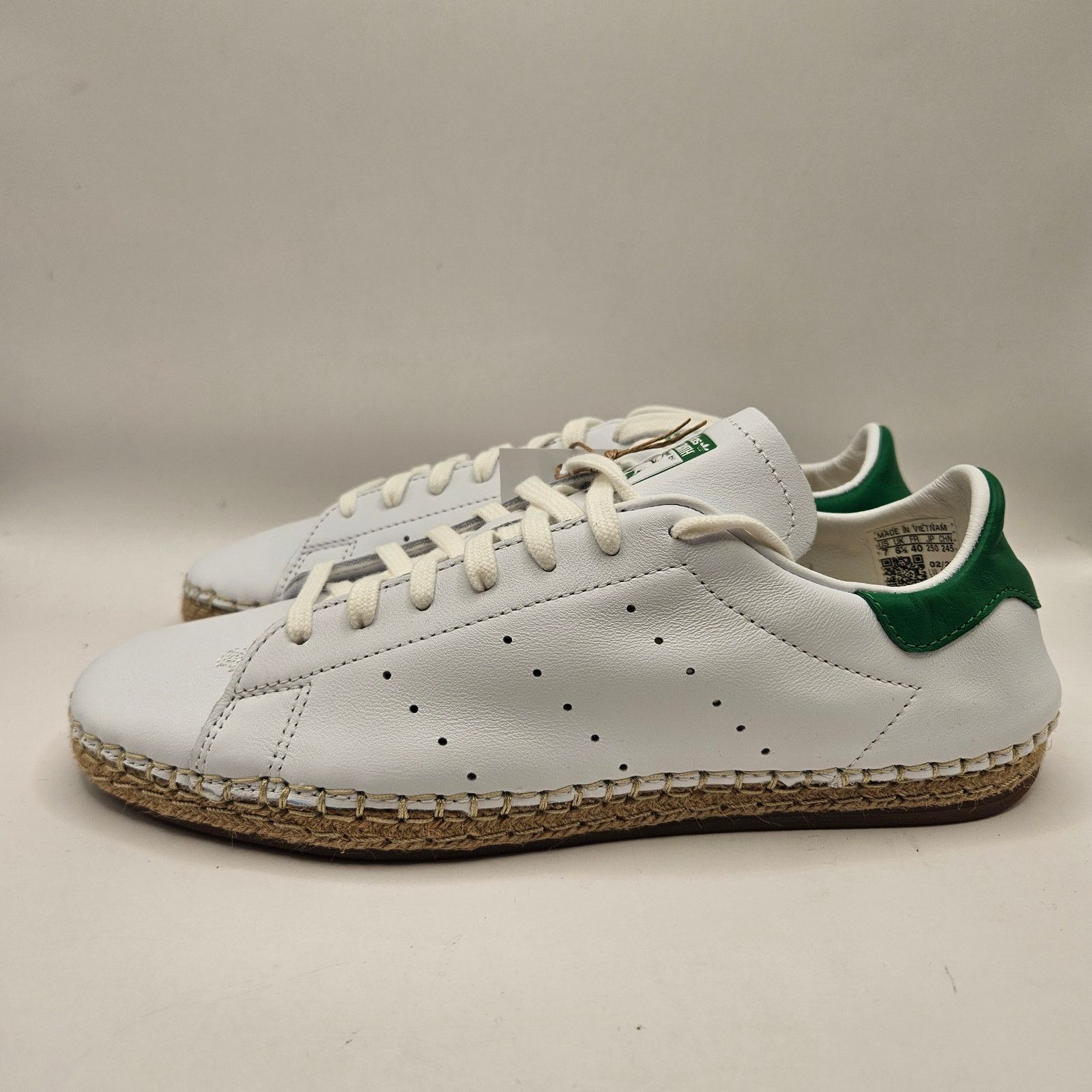 Adidas ADIDAS ORIGINALS X CLOT EDISON CHEN MEN'S 7 ESPADRILLE WHITE Size US 7 / EU 40 - 3 Thumbnail