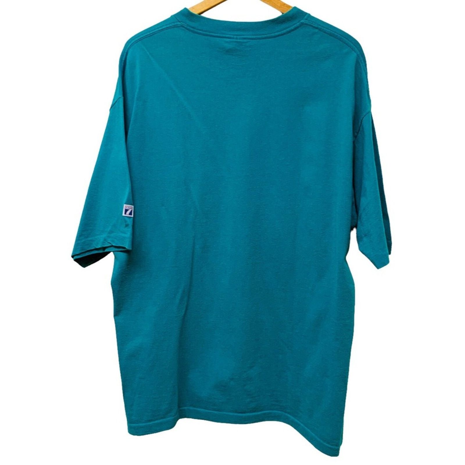 Logo 7 Vtg 90s Logo 7 Florida Marlins Shirt Single Stitch Made USA Size US XL / EU 56 / 4 - 2 Thumbnail