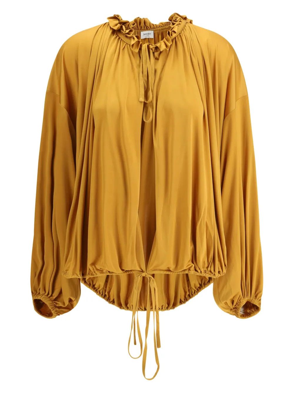 Saint Laurent Paris o1y0126 Blouse in Orange Size M / US 6-8 / IT 42-44 - 1 Thumbnail