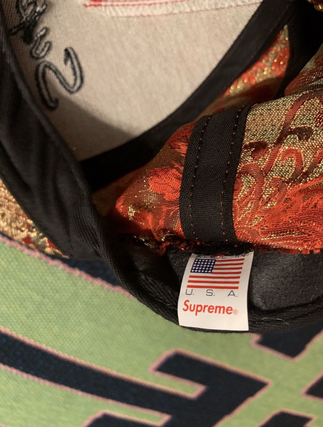 Supreme SS17 Supreme Eastern Floral red hat Size ONE SIZE - 4 Thumbnail