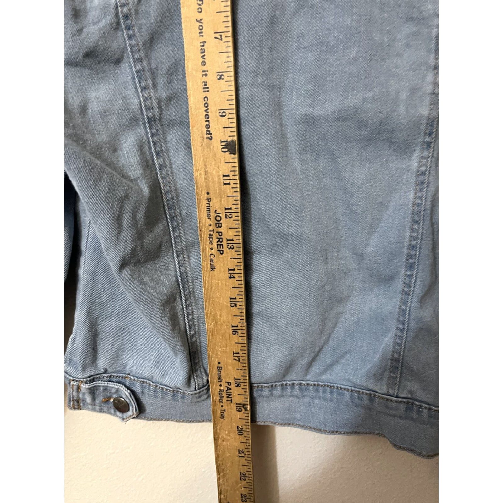 Calvin Klein Calvin Klein Jacket Women’s Denim Size Medium Bomber Jacket Long Cotton Denim Blue 90s Casual Mens Regular Size M / US 6-8 / IT 42-44 - 4 Thumbnail
