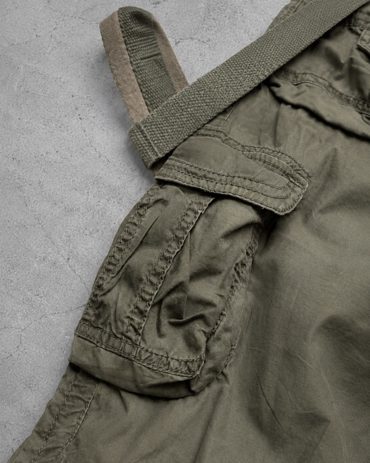 Le Grande Bleu (L.G.B.) GOA suspender flare cargo pants Size US 29 - 5 Thumbnail