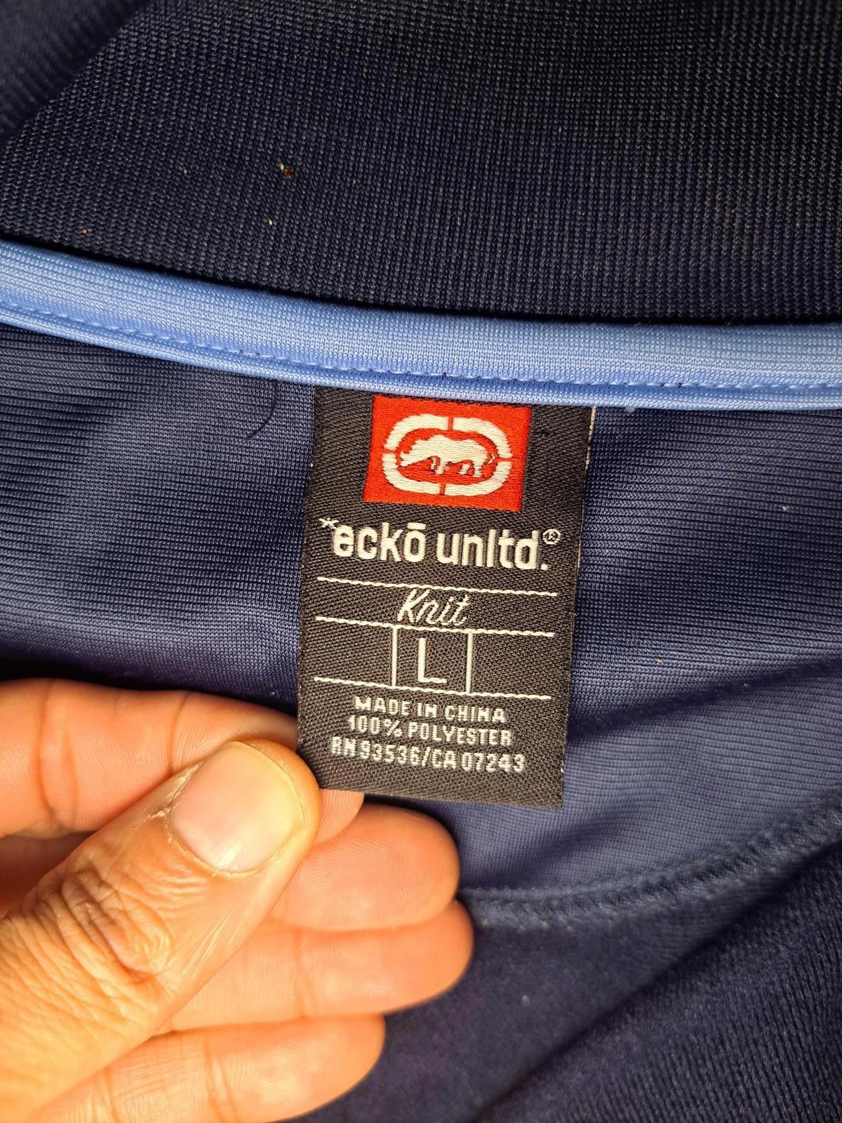 Ecko Unltd. Ecko Unltd Jacket Mens Large Blue Full Zip Size US L / EU 52-54 / 3 - 2 Thumbnail
