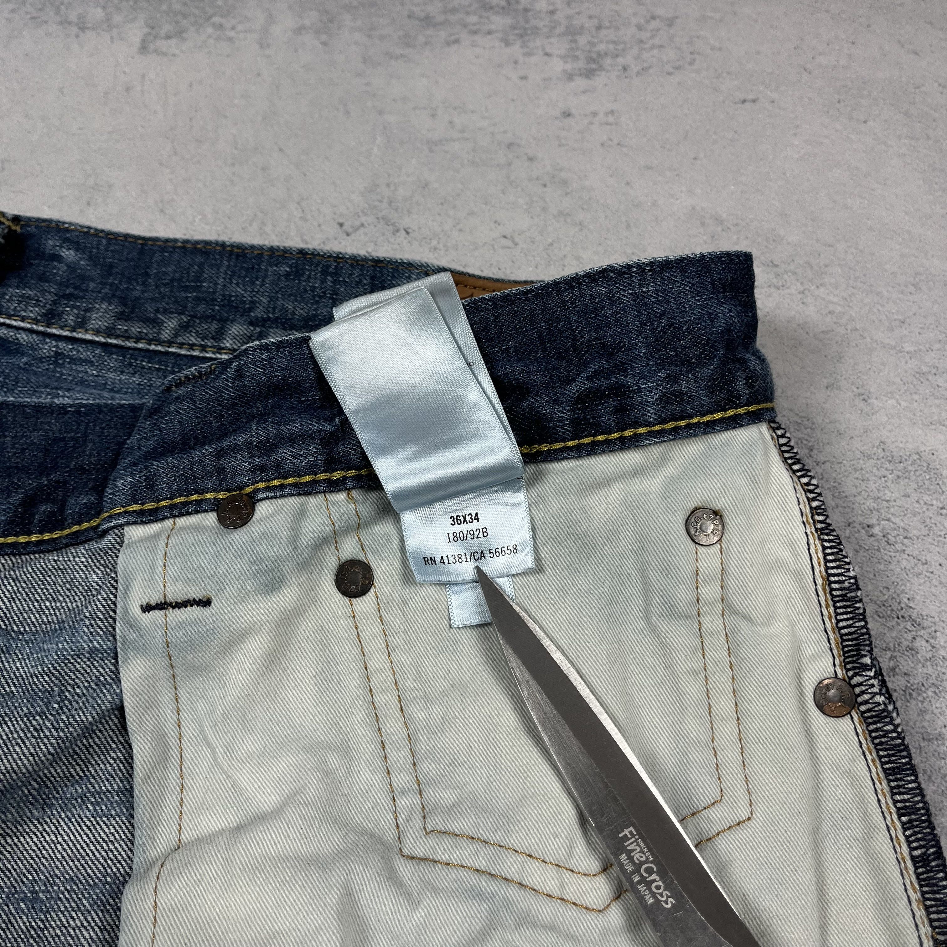Polo Ralph Lauren Polo Ralph Lauren Selvedge Distressed Denim Jeans Pants Size US 36 / EU 52 - 12 Thumbnail
