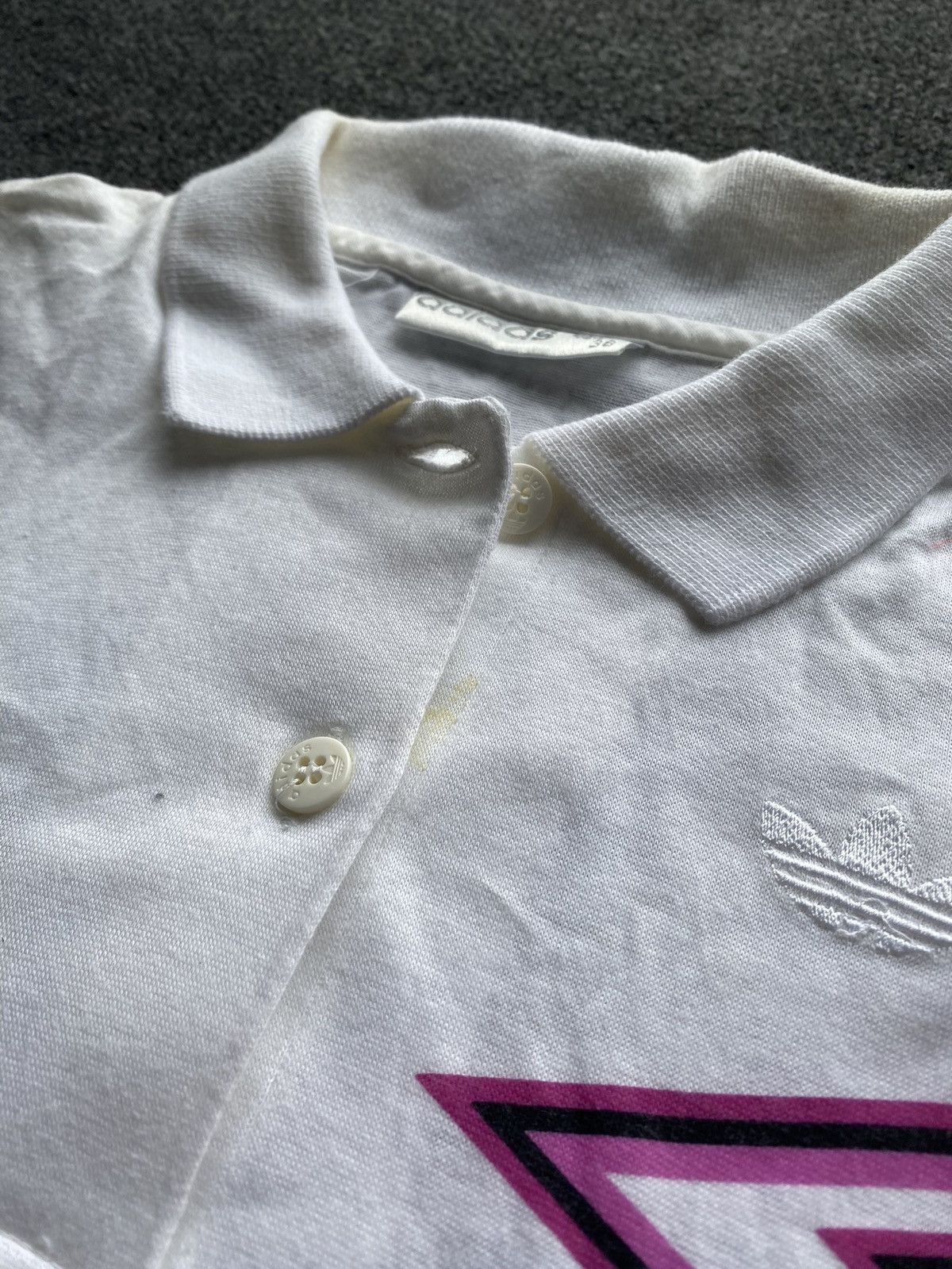 Adidas 🔥80s Adidas West Germany Tennis Steffi Graf polos mens s siz Size US S / EU 44-46 / 1 - 9 Thumbnail