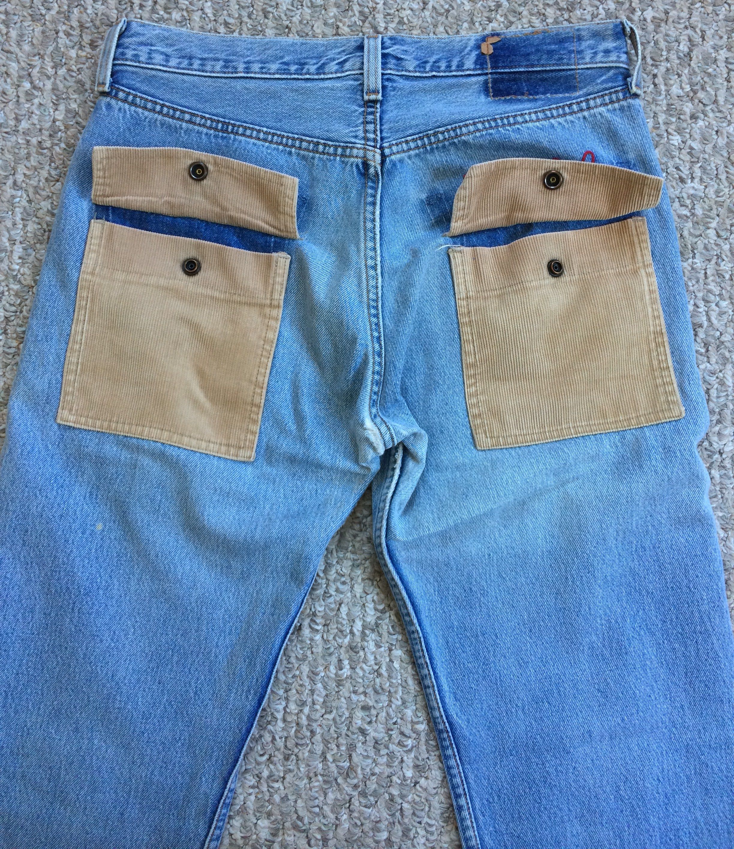 Levi's Sonic Lab Rebuild Hybrid Denim Size US 30 / EU 46 - 7 Thumbnail