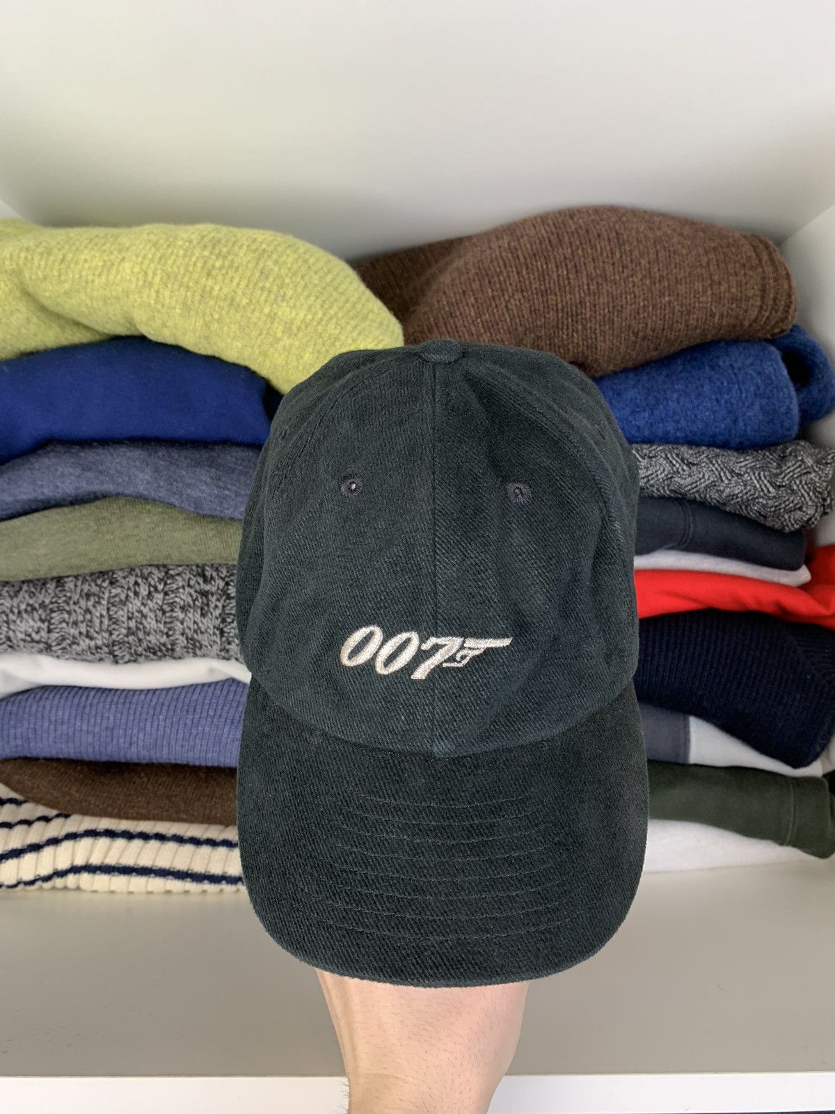Vintage Vintage James Bond 007 Sun Faded Cap Hat Size ONE SIZE - 2 Thumbnail
