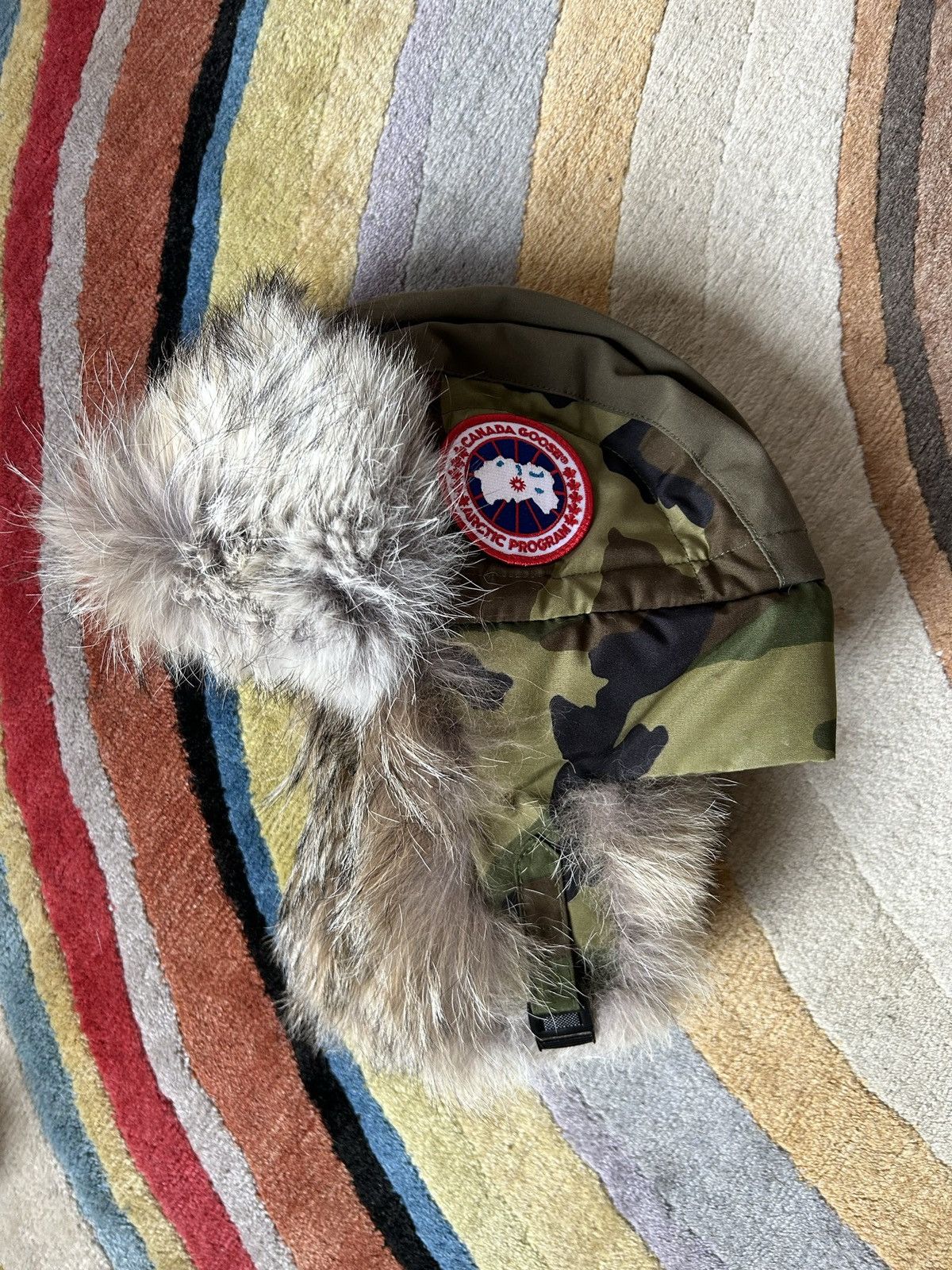 image of Canada Goose Aviator Hat in Camo, Men's