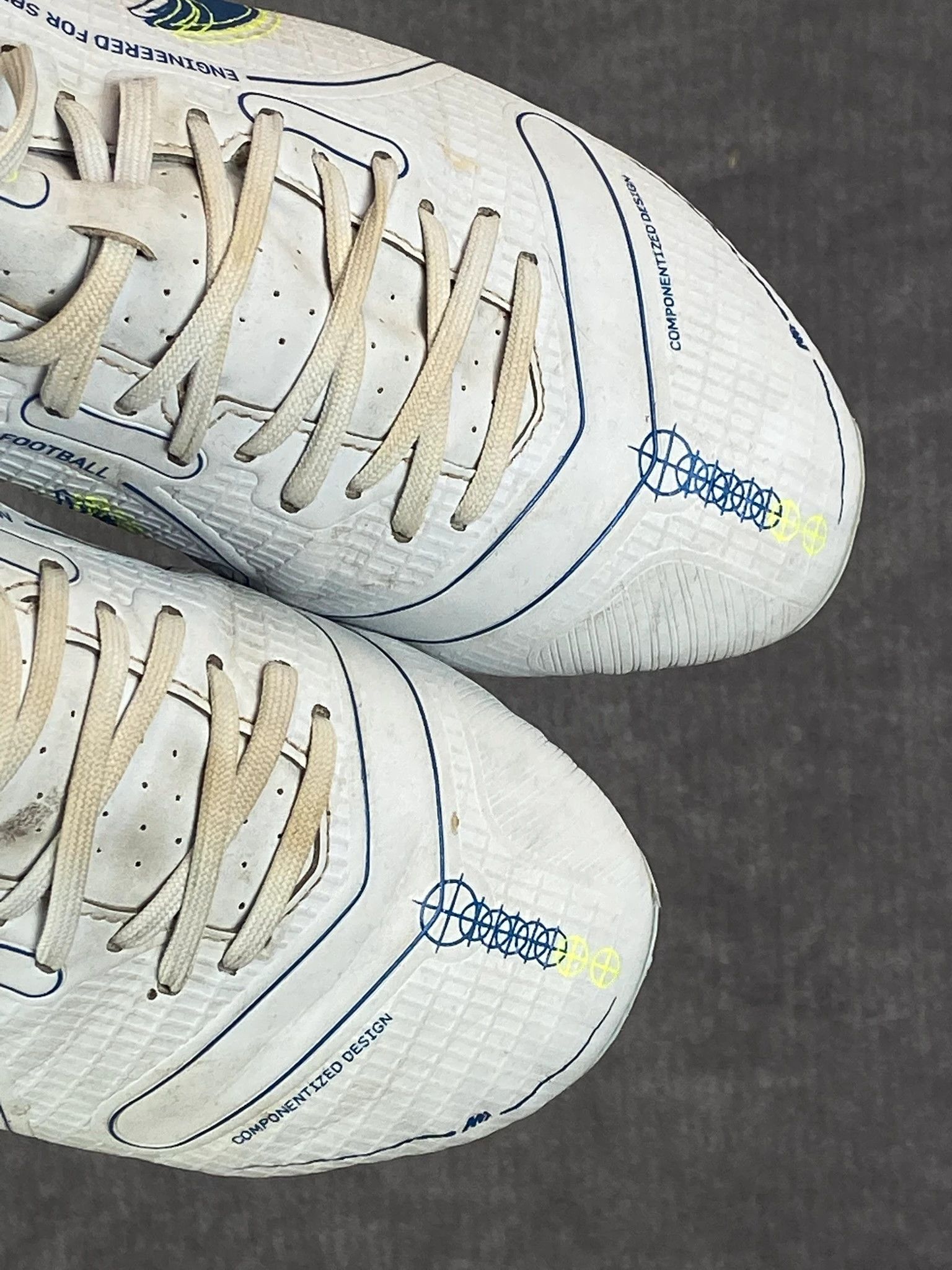 Nike Nike White Football Boots 40.5 Engineered for Speed Size US 7.5 / EU 40-41 - 9 Thumbnail