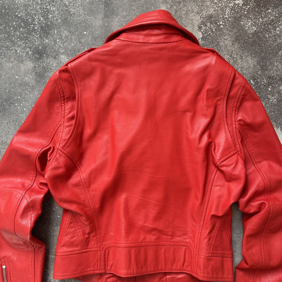 True Religion True Religion Vintage Y2K Leather Moto Jacket Size M / US 6-8 / IT 42-44 - 11 Thumbnail