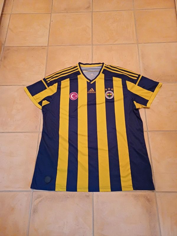 Adidas Adidas Fenerbahce 2014/15 home shirt Size US XXL / EU 58 / 5 - 1 Thumbnail