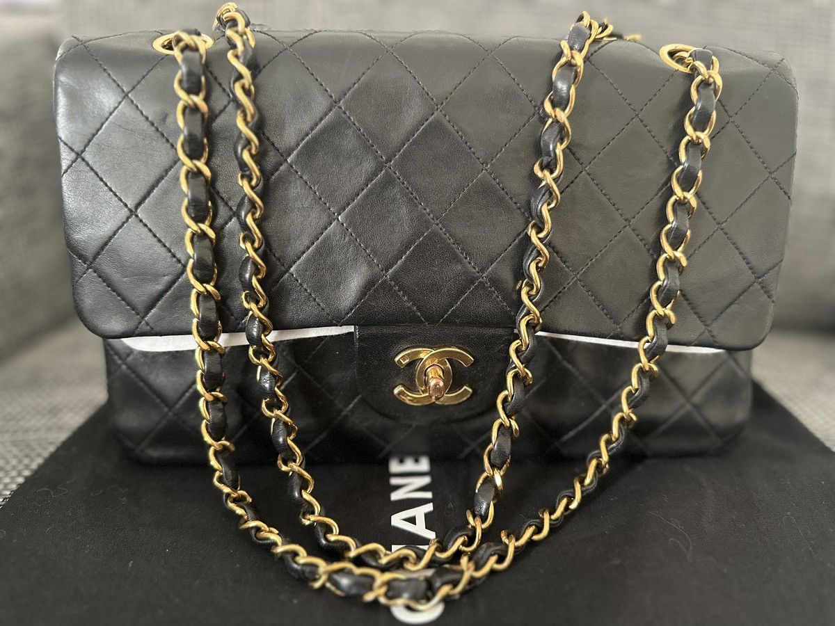 Chanel Vintage Classic Double flap medium Size ONE SIZE - 3 Thumbnail