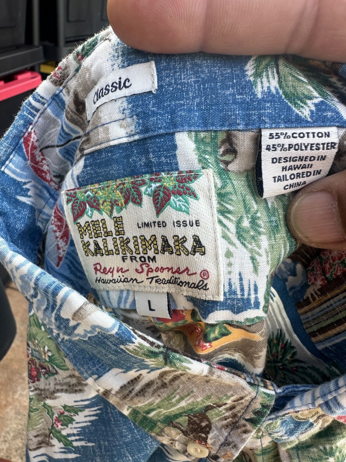 Reyn Spooner Reyn Spooner Classic Mele Kalikimaka Hawaiian Print Men's L Size US L / EU 52-54 / 3 - 4 Thumbnail