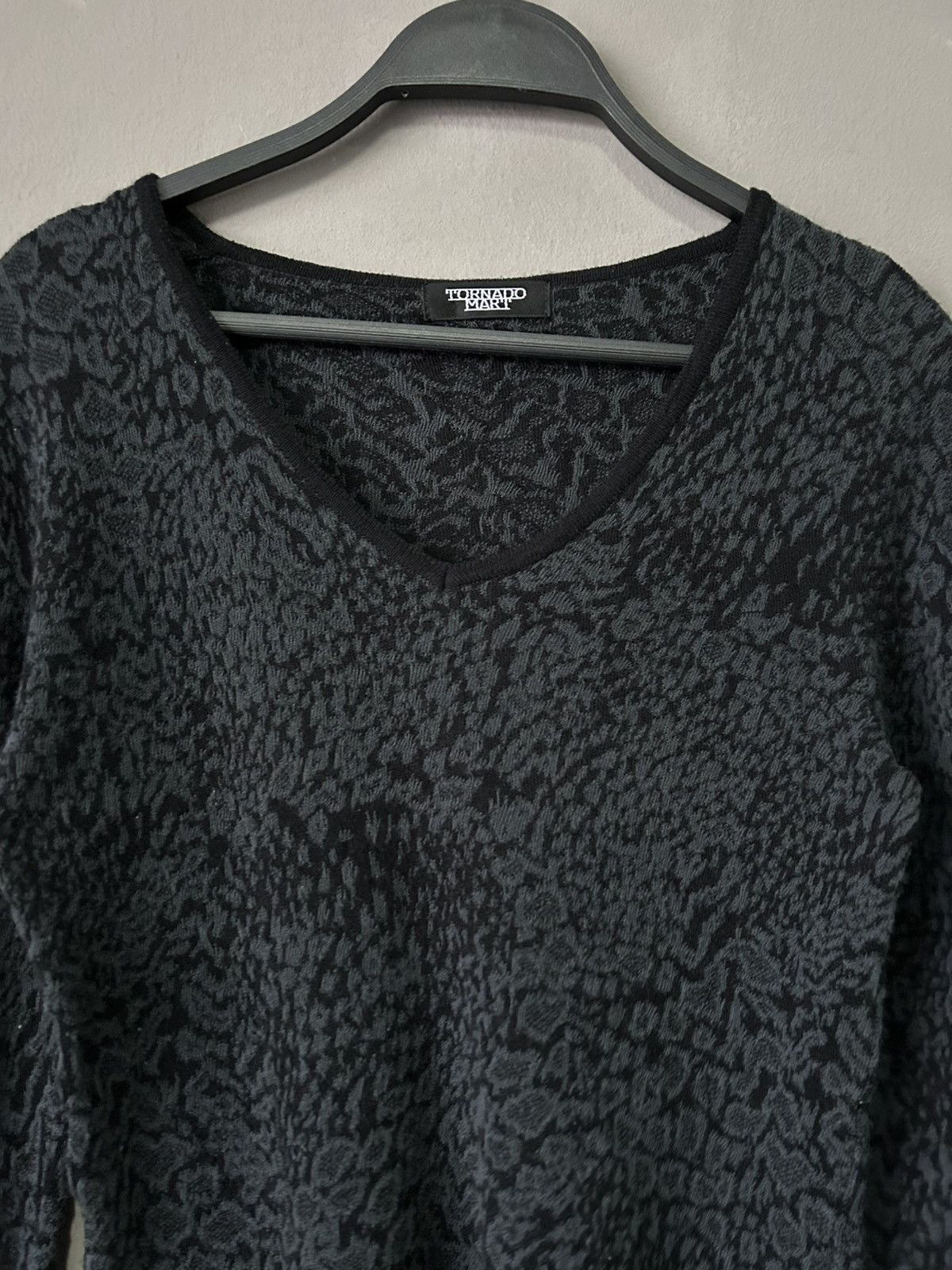 Tornado Mart Tornado Mart Tiger Y2k Design Long Sleeve Size XXS / US 00 / IT 34 - 6 Thumbnail