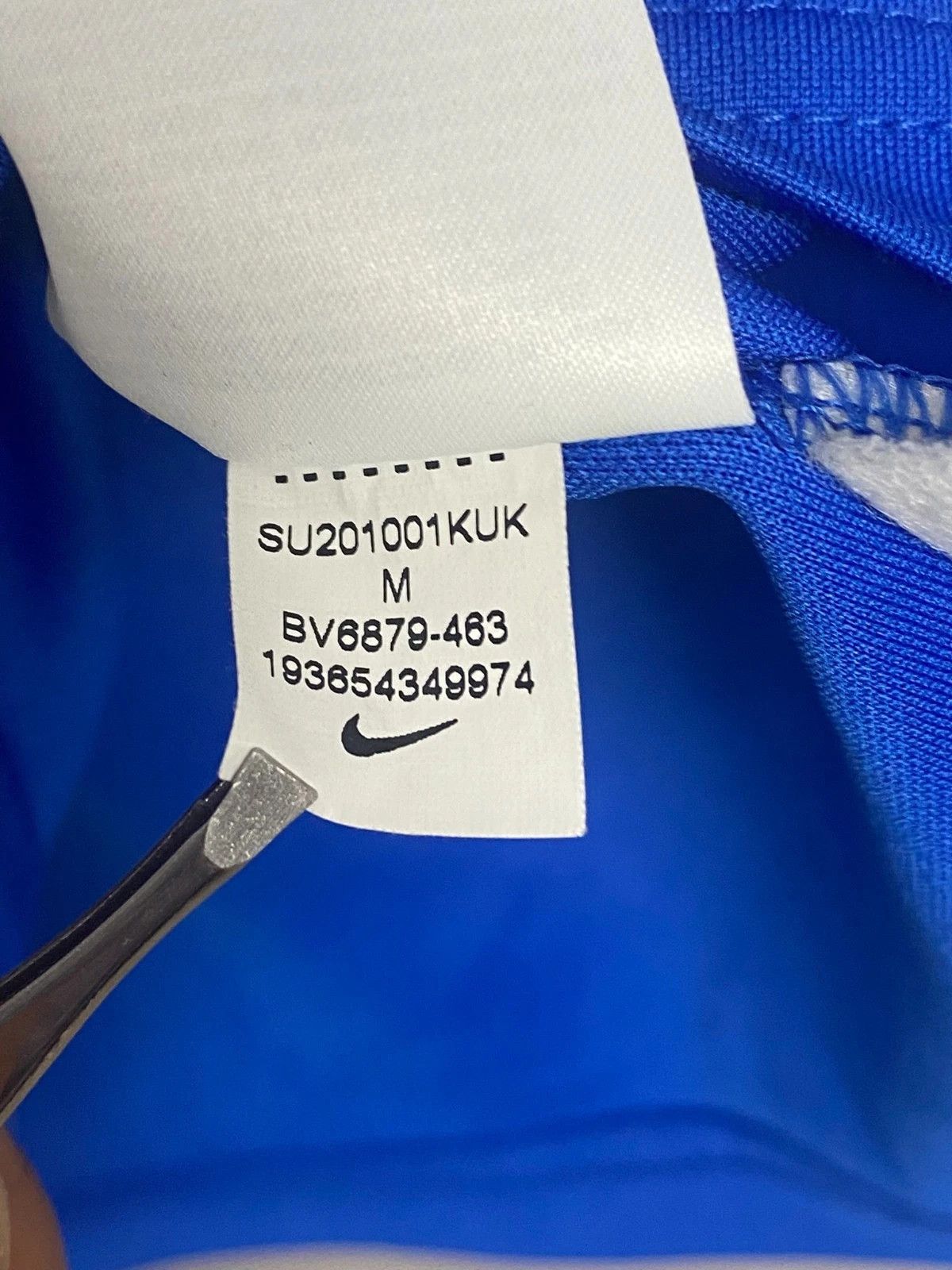 Nike Nike Fc Grasshopper Zurich Blue Polo Shirt Soccer Jersey Size US M / EU 48-50 / 2 - 5 Thumbnail