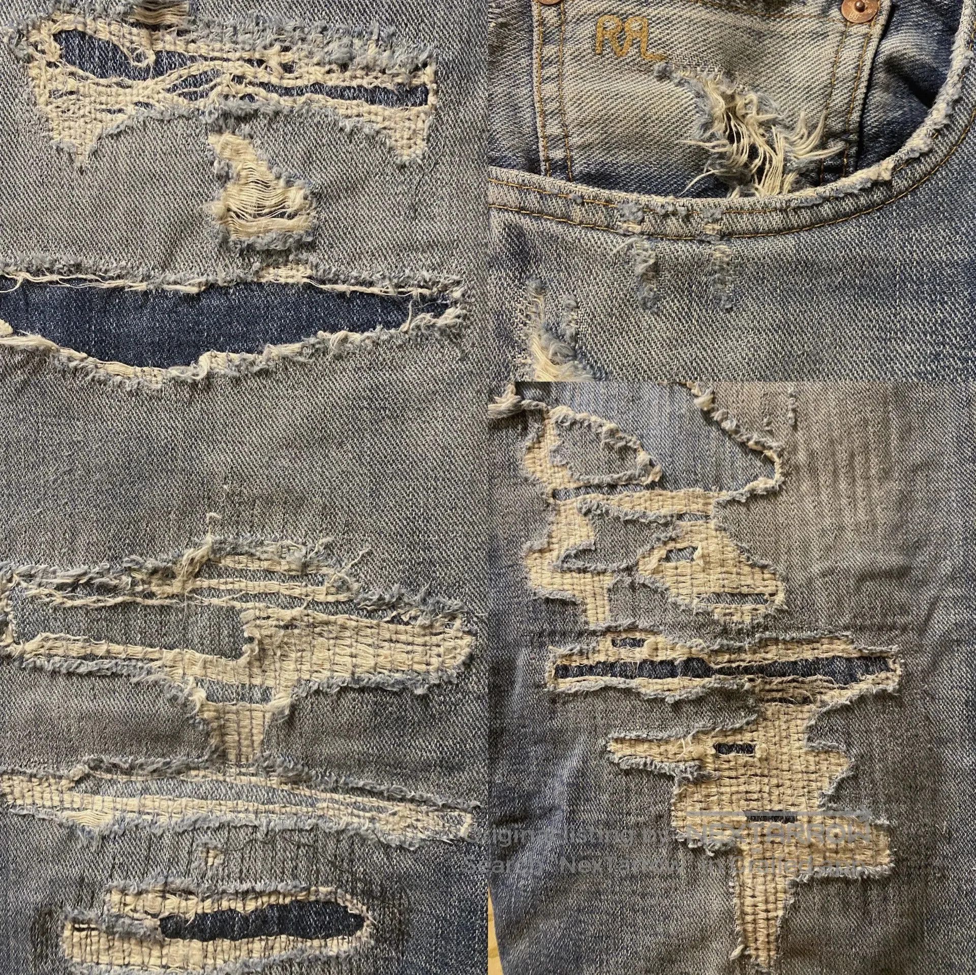 RRL Ralph Lauren 2018 Low Straight Selvedge Jean by RRL. Size US 34 / EU 50 - 7 Thumbnail