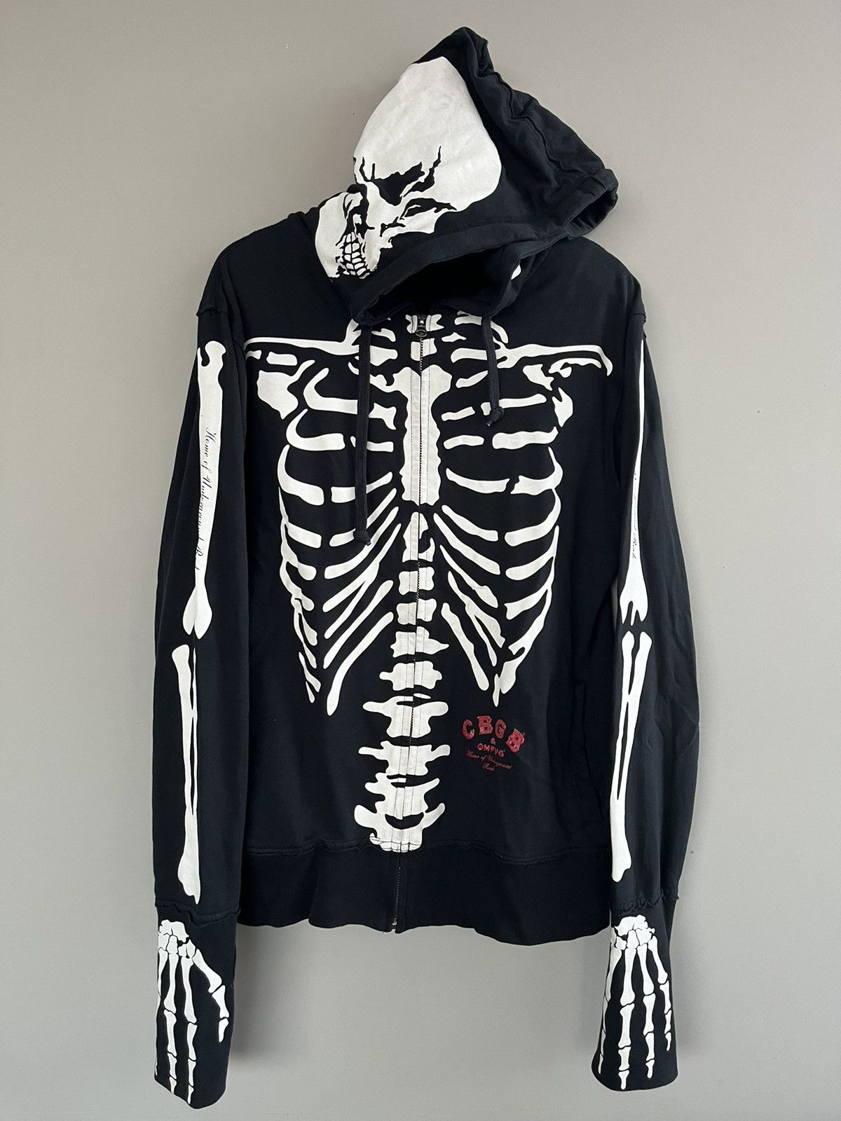 5351 POUR LES HOMMES SKELETON CBGB & OMFUG JAPANESE SEDITIONARIES PUNK STYLE Size US L / EU 52-54 / 3 - 1 Thumbnail