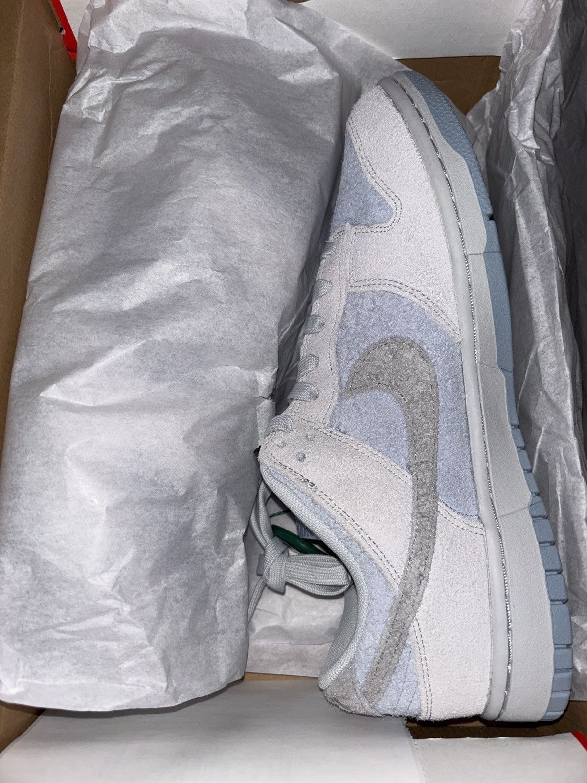 Nike Nike Dunk Low Light Armory Blue Photon Dust Women’s Size US 11 / IT 41 - 1 Thumbnail