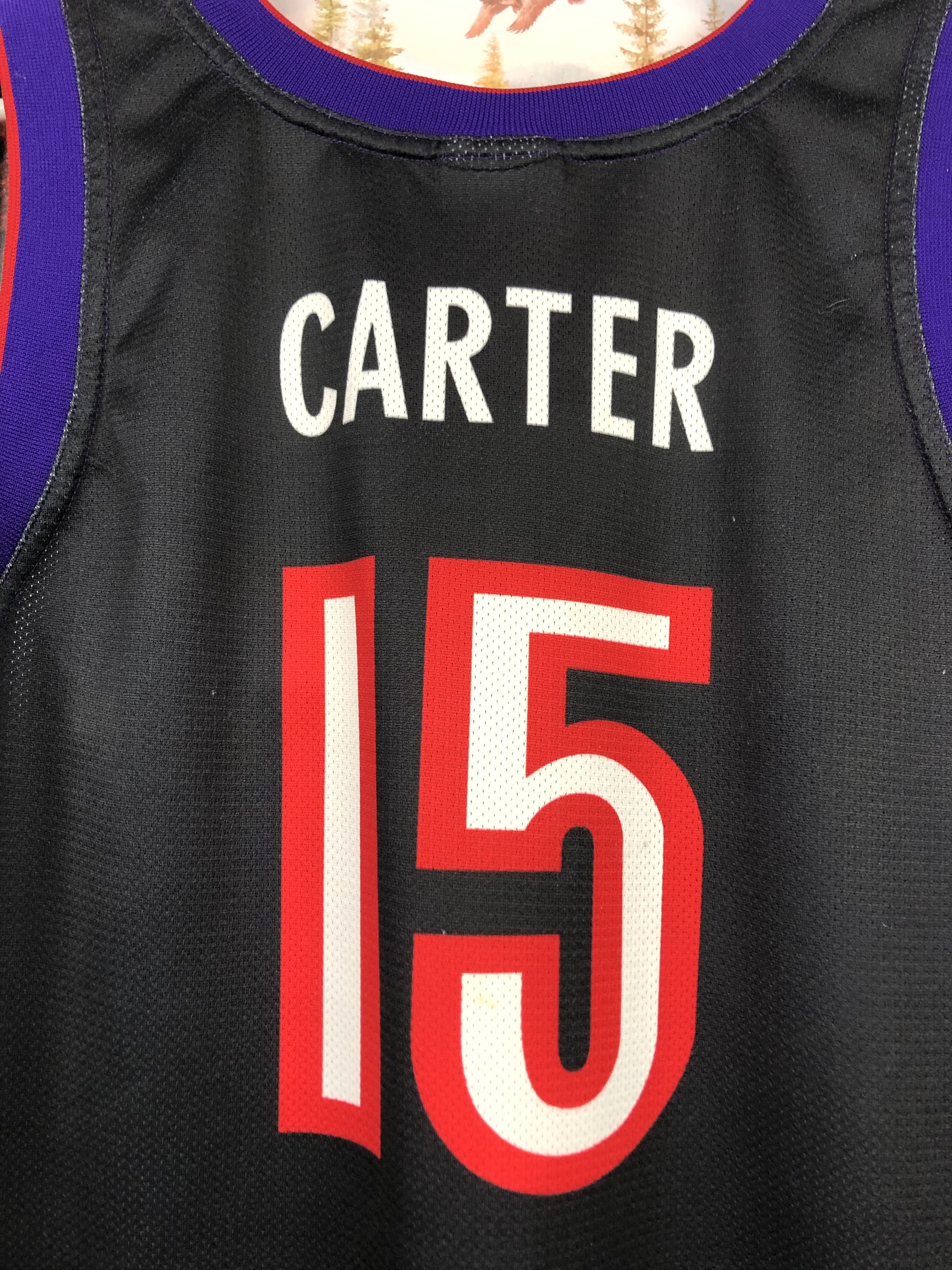 Champion Vintage Toronto Raptors Carter Champion Jersey NBA Rare Size US L / EU 52-54 / 3 - 14 Thumbnail