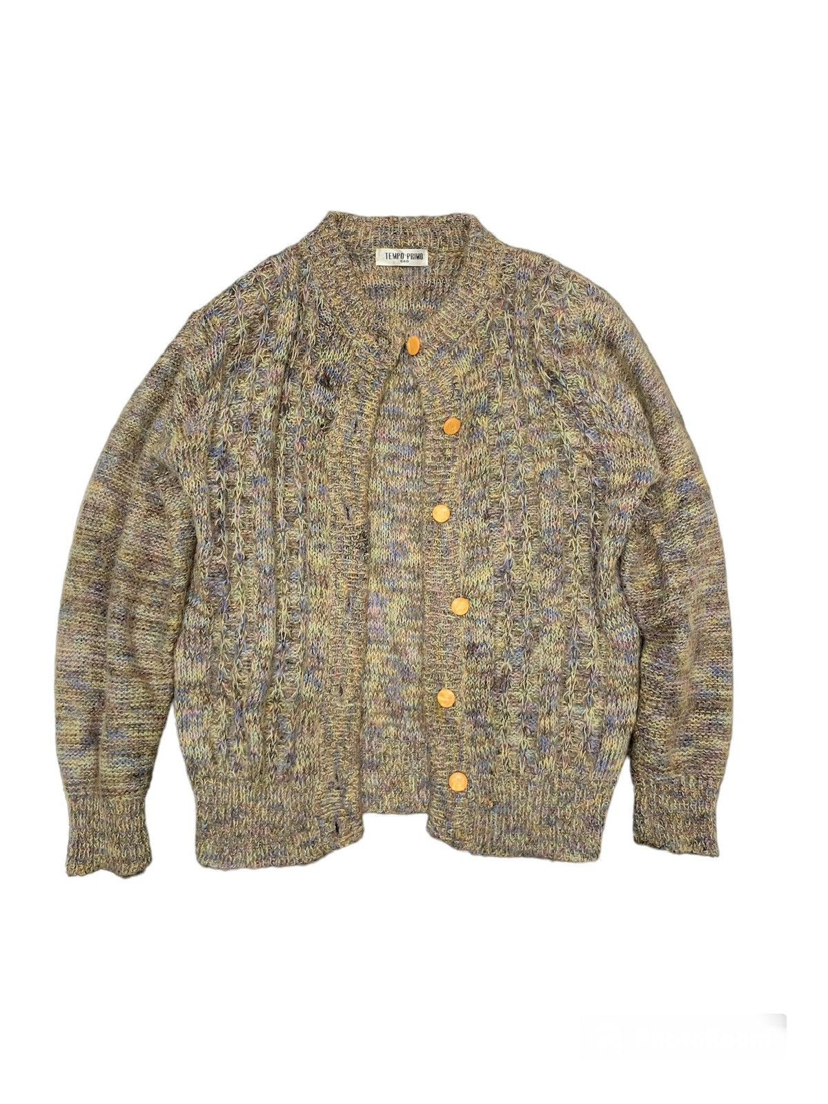 Vintage Vintage 90s JapaneseBrand Mohair Cardigan jacket Kurt Cobain Size US M / EU 48-50 / 2 - 1 Thumbnail