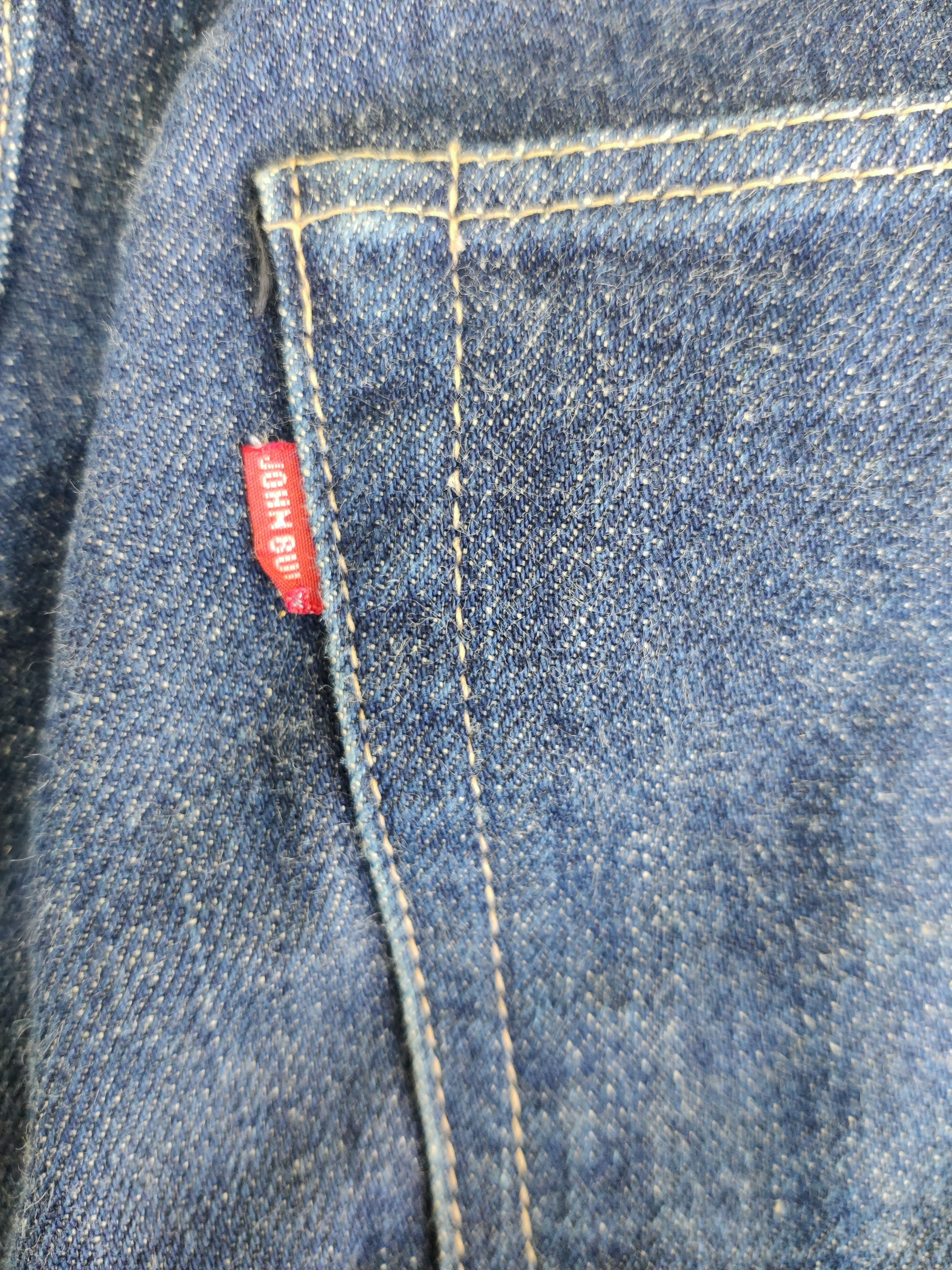 Japanese Brand × Johnbull × Vintage Vintage John Bull Japanese Denim Paint Splatter Selvedge Size US 29 - 5 Thumbnail