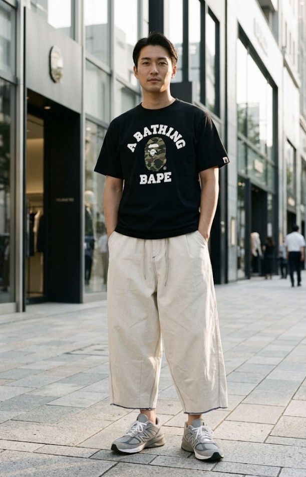 Needles 🪡 Needles Carpenter Balloon Wide Cotton Pants Size US 30 / EU 46 - 2 Thumbnail