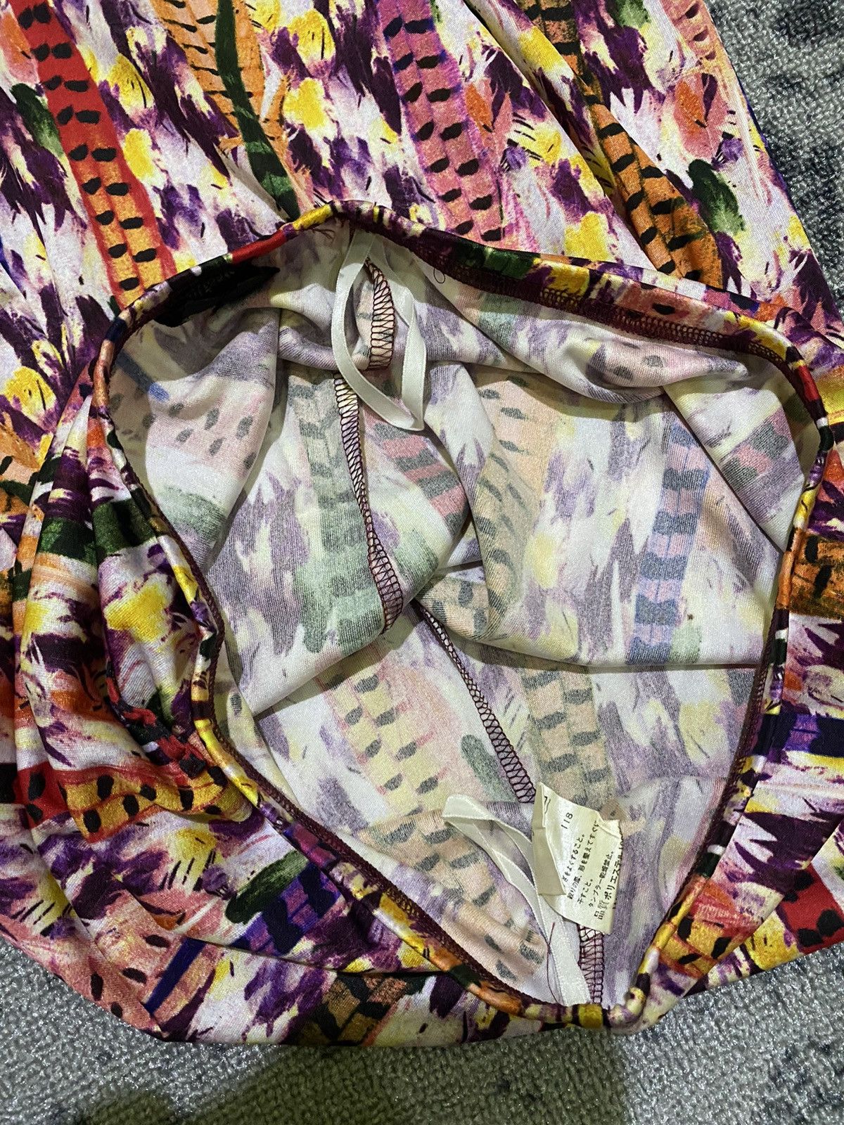 Japanese Brand × Jean Paul Gaultier × Vintage Vintage Jean Paul Gaultier Maxi Skirt Size 26" / US 2 / IT 38 - 6 Thumbnail