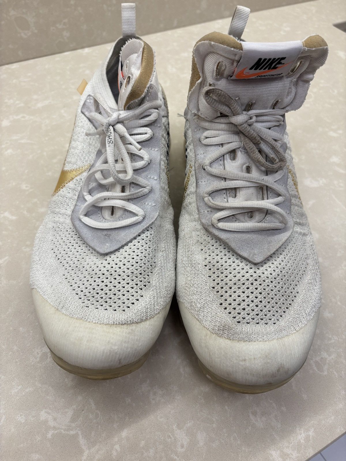 Nike × Off-White Off white vapor max in a size 12 Size US 12 / EU 45 - 4 Thumbnail