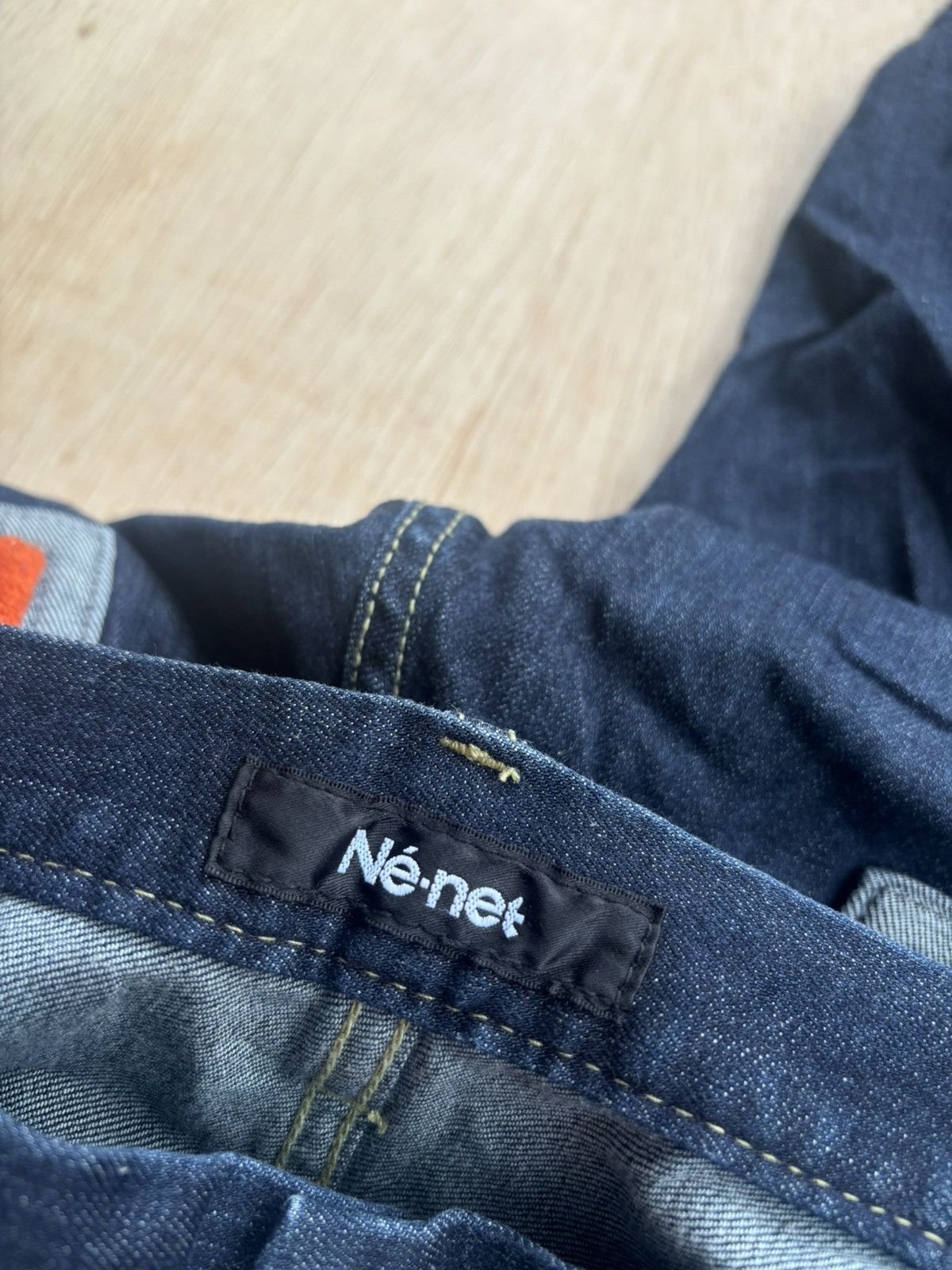 Issey Miyake × Japanese Brand × Ne-Net Ne-Net By Issey Miyake Denim Pants Size US 32 / EU 48 - 8 Thumbnail