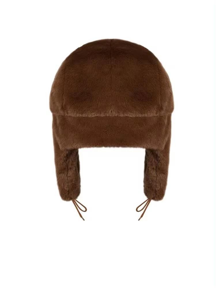 Japanese Brand Y2K Anime Cartoon Domo Kun Hat Ushanka Hat Cute Winter Hat Size ONE SIZE - 3 Thumbnail
