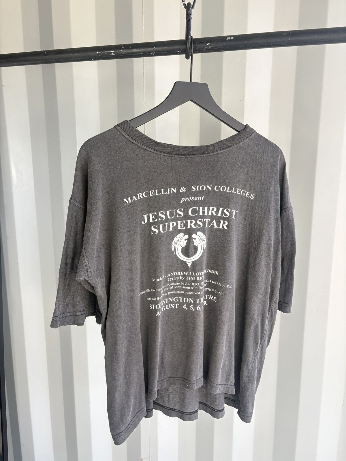 Vintage Jesus Christ Thrashed Faded Shirt Grunge Band
