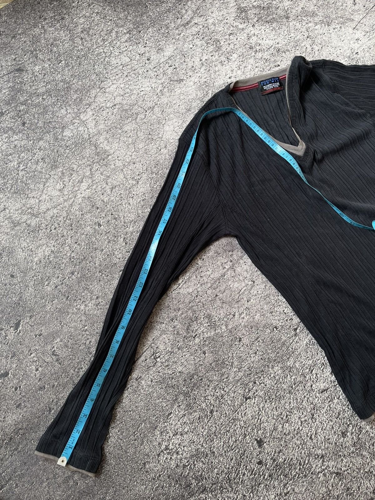 Japanese Brand Y2K Nicole Club double layer ifsixwasnine long sleeve Size US M / EU 48-50 / 2 - 10 Thumbnail