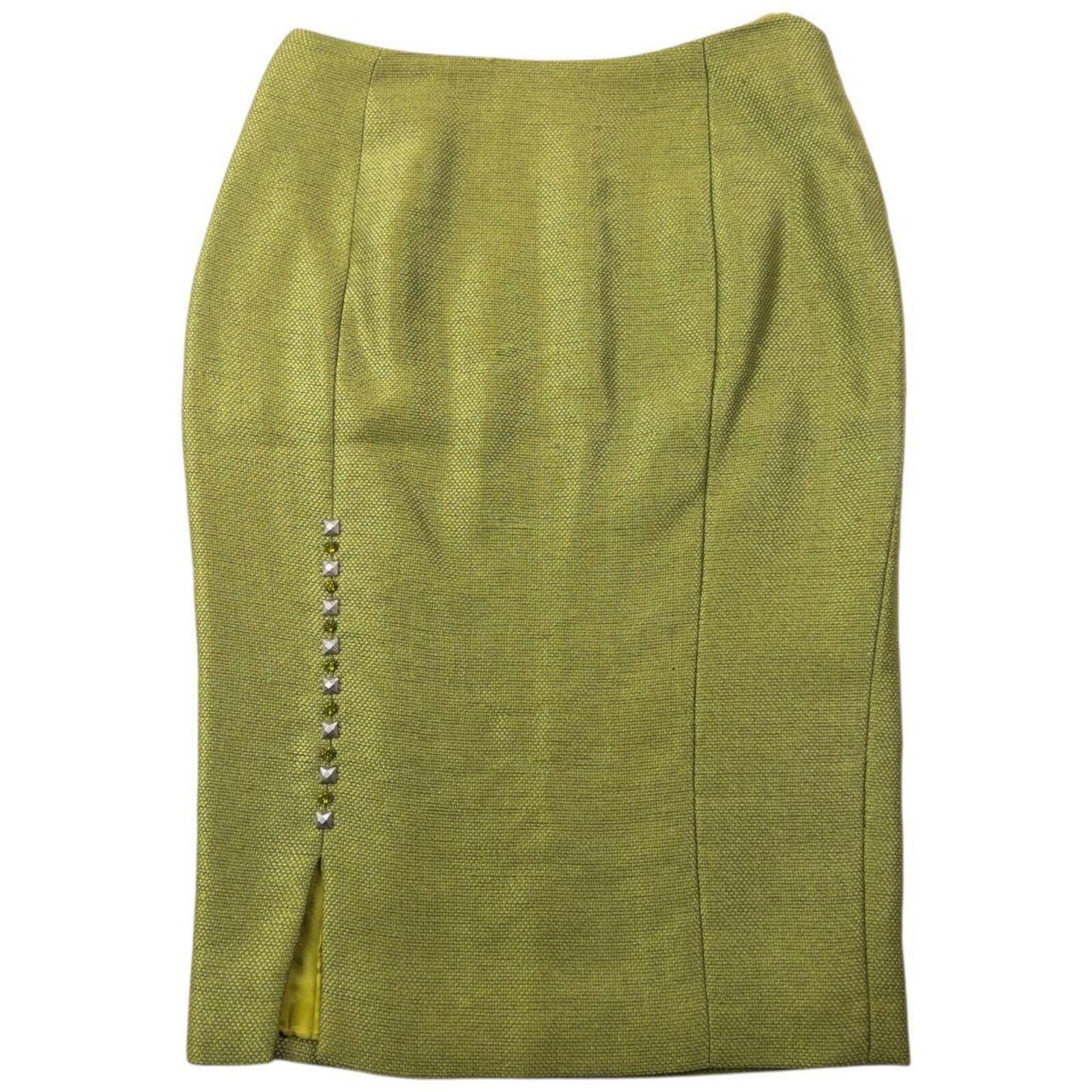 Versace Vintage 90s Gianni Versace Jacket & Skirt Suit Set Size XS Size XS / US 0-2 / IT 36-38 - 3 Thumbnail