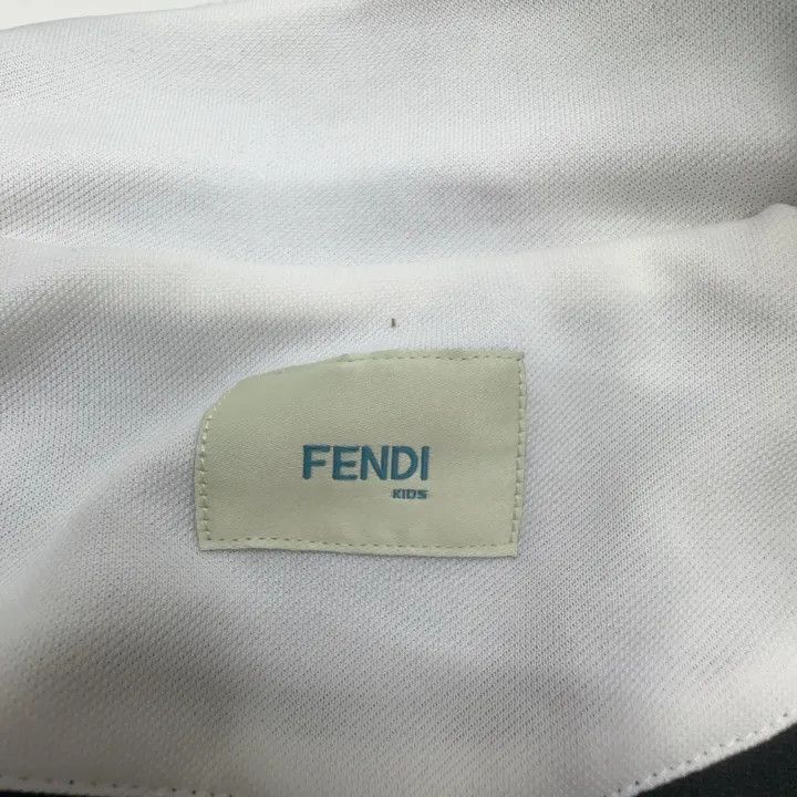 Fendi Fendi Kids Black Jacket with Logo Design -2508 Size US M / EU 48-50 / 2 - 2 Thumbnail
