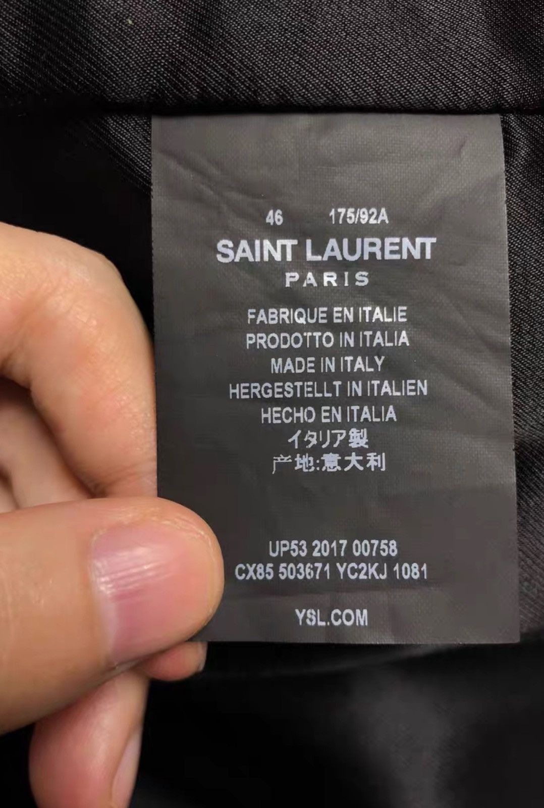Saint Laurent Paris Saint Laurent SLP 2017FW Heaven Shearling Aviator Leather Size US M / EU 48-50 / 2 - 7 Thumbnail