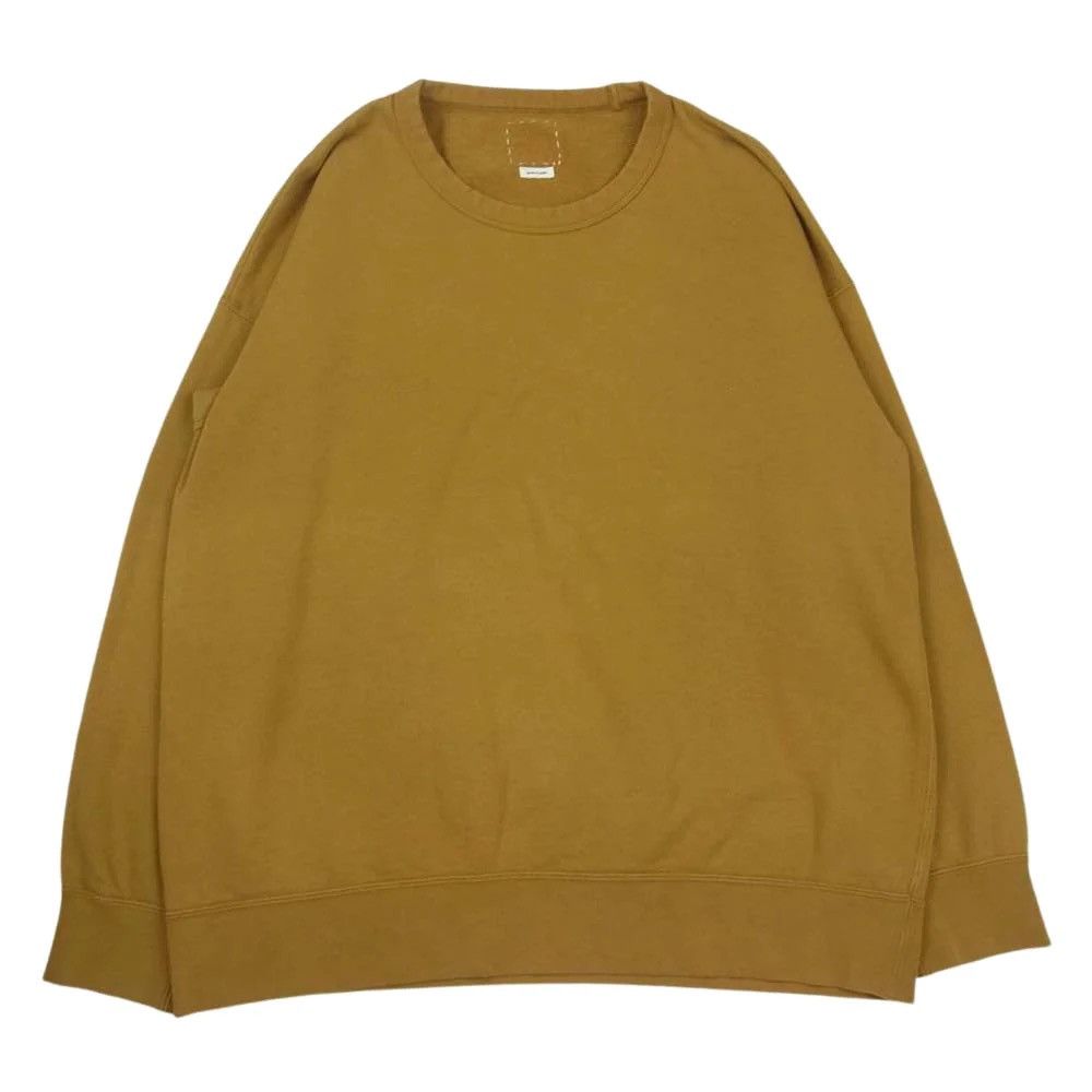 VISVIM 18SS JUMBO SWEAT CREW L/S VEGGIE DYE - Tops
