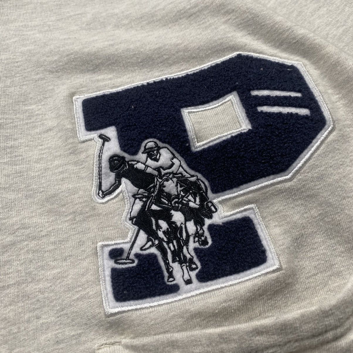 U.S. Polo Assn. × Vintage US Polo Assasin Big Pony P Cardigan Jumper Sweatshirt Size US M / EU 48-50 / 2 - 4 Thumbnail