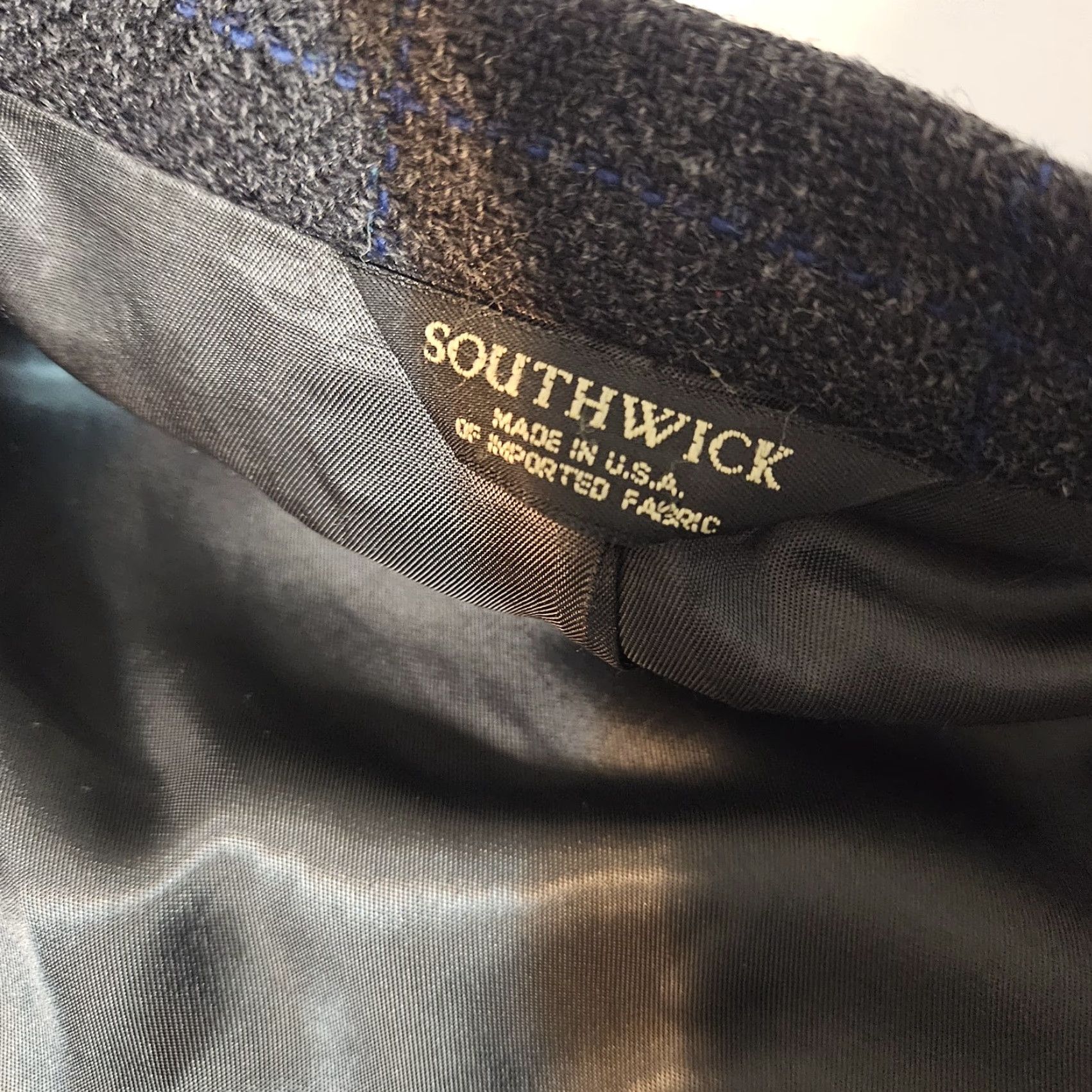 Southwick VINTAGE Southwick Blazer Shirt? Size 46R - 6 Thumbnail
